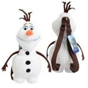 NEW.Disney Frozen Olaf Plush Backpack